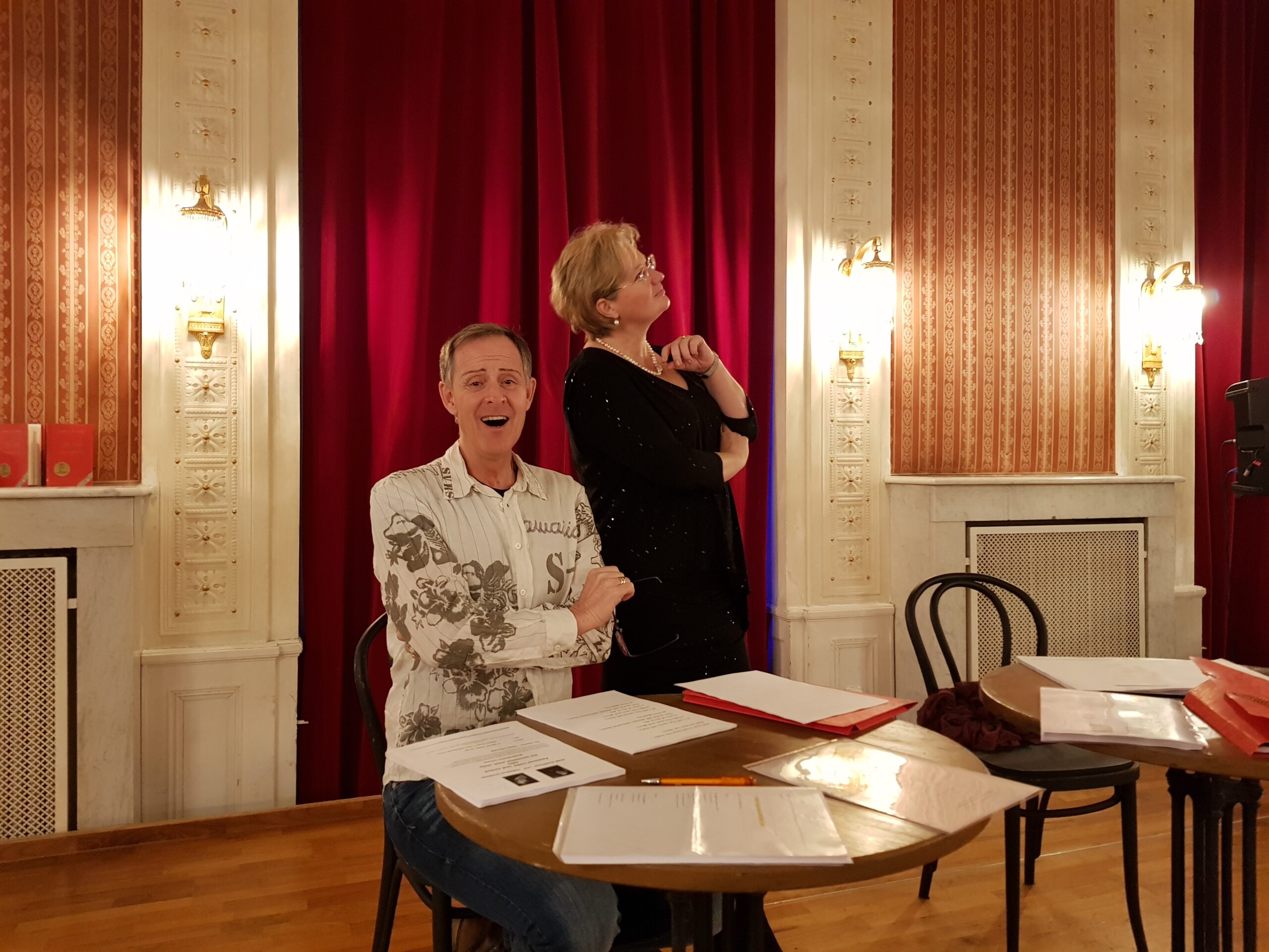 Lesung – Bühne Baden, René Rumpold & Cornelia Schäfer