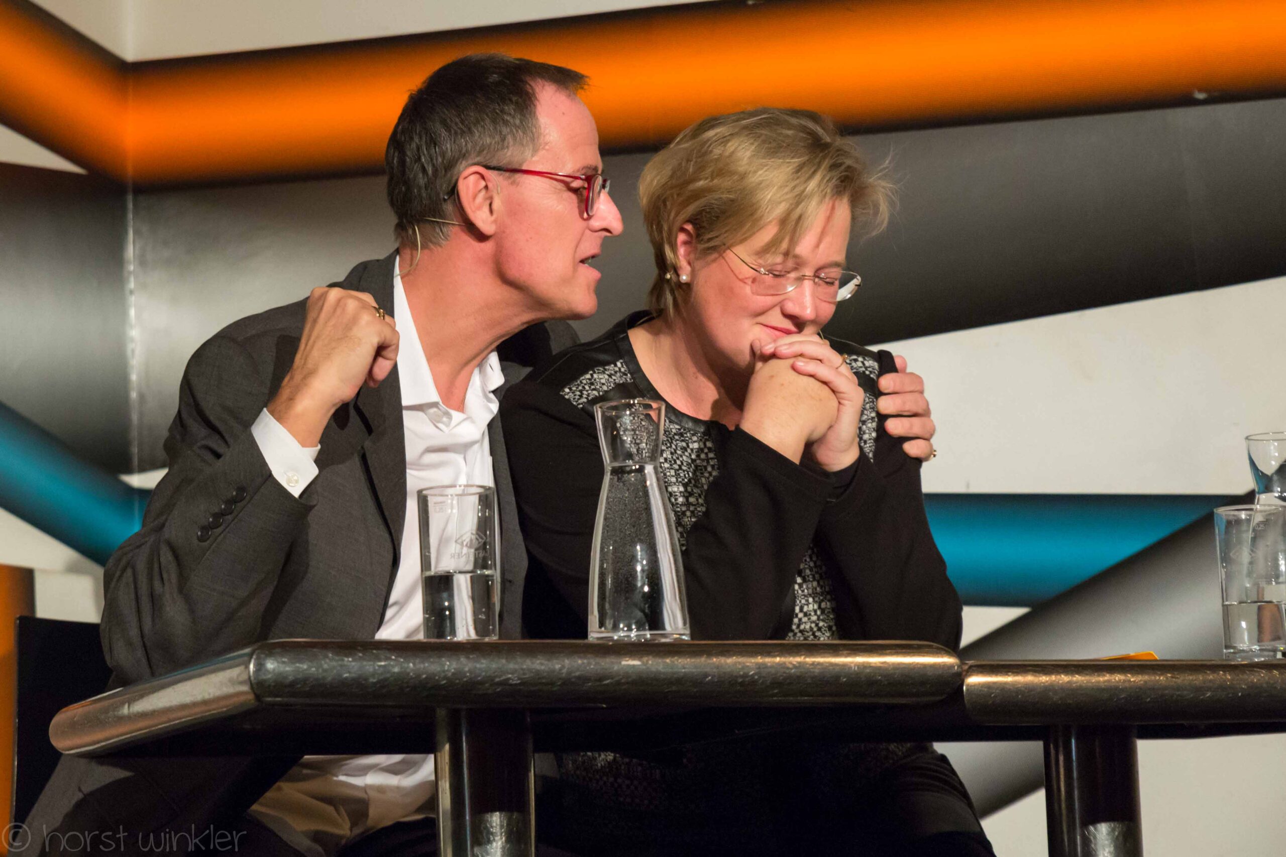 René Rumpold und Cornelia Schäfer – Café Korb Lesung Literatur